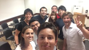 With a small group from an ESL class with students from Japan, Brazil, Brunei, Iran, Korea, and Switzerland. 